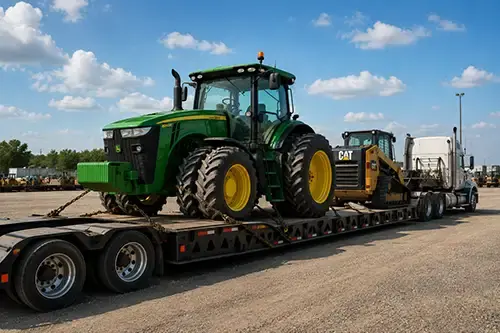Tractor y maquinaria especializada para importación desde Estados Unidos a México